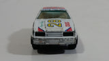 Yatming Ford Mustang Pace Car No. 1028 White Die Cast Toy Muscle Race Car Vehicle