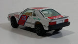 Yatming Ford Mustang Pace Car No. 1028 White Die Cast Toy Muscle Race Car Vehicle