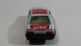 Yatming Ford Mustang Pace Car No. 1028 White Die Cast Toy Muscle Race Car Vehicle