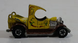 1979 Hot Wheels Oldies But Goodies Dumpin' A Dump Truck Yellow Brown Orange Die Cast Toy Car Vehicle BW Hong Kong