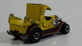 1979 Hot Wheels Oldies But Goodies Dumpin' A Dump Truck Yellow Brown Orange Die Cast Toy Car Vehicle BW Hong Kong