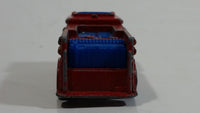 1982 Hot Wheels Fire Eater Red Fire Truck Die Cast Toy Car Vehicle - BW - Blue Lights - Hong Kong