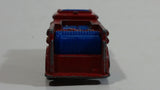 1982 Hot Wheels Fire Eater Red Fire Truck Die Cast Toy Car Vehicle - BW - Blue Lights - Hong Kong