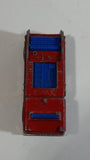 1982 Hot Wheels Fire Eater Red Fire Truck Die Cast Toy Car Vehicle - BW - Blue Lights - Hong Kong