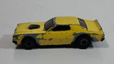 1985 Hot Wheels Torino Stocker Yellow Die Cast Toy Car Vehicle GHO