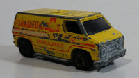 Vintage 1977 Hot Wheels Super Van Paramedic Yellow Die Cast Toy Car Vehicle BW - Hong Kong