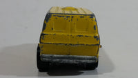 Vintage 1977 Hot Wheels Super Van Paramedic Yellow Die Cast Toy Car Vehicle BW - Hong Kong