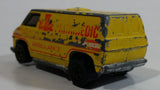 Vintage 1977 Hot Wheels Super Van Paramedic Yellow Die Cast Toy Car Vehicle BW - Hong Kong