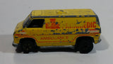 Vintage 1977 Hot Wheels Super Van Paramedic Yellow Die Cast Toy Car Vehicle BW - Hong Kong