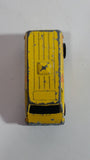 Vintage 1977 Hot Wheels Super Van Paramedic Yellow Die Cast Toy Car Vehicle BW - Hong Kong