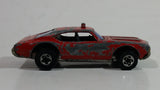 1977 Hot Wheels Olds 442 Maxi Taxi Staff Car Red Die Cast Toy Car Vehicle BW Hong Kong