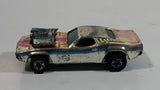 Vintage 1977 Hot Wheels Rodger Dodger Gold Chrome Die Cast Toy Muscle Car Vehicle Hong Kong