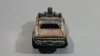 Vintage 1977 Hot Wheels Rodger Dodger Gold Chrome Die Cast Toy Muscle Car Vehicle Hong Kong