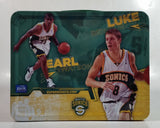 NBA Seattle Sonics Basketball Team Tin Metal Lunch Box