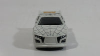 2011 Maisto Marvel Spider Sense Spider-Man Street Speeder White Die Cast Toy Car Vehicle