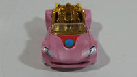 2016 Hot Wheels Nintendo Character Cars Princess Peach Pink Die Cast Toy Car Vehicle