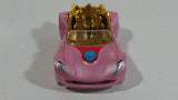 2016 Hot Wheels Nintendo Character Cars Princess Peach Pink Die Cast Toy Car Vehicle