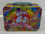 Willy Wonka's Candy Factory Embossed Tin Metal Lunch Box