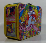 Willy Wonka's Candy Factory Embossed Tin Metal Lunch Box