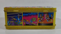 Willy Wonka's Candy Factory Embossed Tin Metal Lunch Box