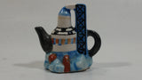 Vintage Red Rose Tea 1961 Space Shuttle Shaped Miniature Teapot Ornament