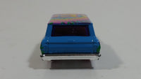 2012 Hot Wheels HW Art Cars '64 Chevy Nova Station Wagon Gloss Blue Die Cast Toy Car Vehicle