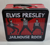 E.P.E. Elvis Presley Jailhouse Rock Red and Black Tin Metal Lunch Box