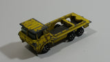 Vintage Unknown Brand Yellow Truck Die Cast Toy Car Vehicle