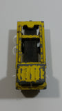Vintage Unknown Brand Yellow Truck Die Cast Toy Car Vehicle