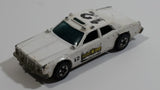 1978 Hot Wheels Flying Colors Highway Patrol Dodge Monaco #12 White Die Cast Toy Car Police Emergency Vehicle