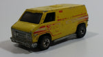 Vintage 1977 Hot Wheels Super Van Paramedic Yellow Die Cast Toy Car Vehicle BW - Hong Kong