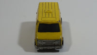 Vintage 1977 Hot Wheels Super Van Paramedic Yellow Die Cast Toy Car Vehicle BW - Hong Kong