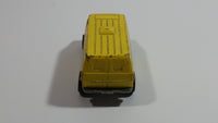 Vintage 1977 Hot Wheels Super Van Paramedic Yellow Die Cast Toy Car Vehicle BW - Hong Kong