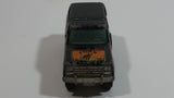 1982 Hot Wheels Ford Bronco Black Die Cast Toy Car SUV Vehicle BW Hong Kong