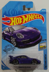 2019 Hot Wheels Factory Fresh Porsche 911 GT3 RS Purple Die Cast Toy Car Vehicle - New in Package Sealed