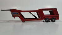 Vintage 1976 Lesney Matchbox Super Kings No. K-10 Car Transporter Car Carrier Semi Trailer Red Die Cast Toy Car Vehicle