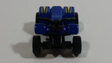 2007 Matchbox 4 Wheels Quad Royal Blue Die Cast Toy ATV All Terrain Vehicle No Rider