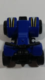 2007 Matchbox 4 Wheels Quad Royal Blue Die Cast Toy ATV All Terrain Vehicle No Rider