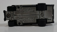 Vintage 1983 Kidco Burnin' Key Cars Demolition Cars Demo 51 Black Die Cast Plastic Toy Car Vehicle