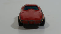 1982 Hot Wheels Gold Hot Ones Corvette Stingray Red Die Cast Toy Car Vehicle - Hong Kong