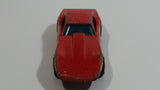 1982 Hot Wheels Gold Hot Ones Corvette Stingray Red Die Cast Toy Car Vehicle - Hong Kong