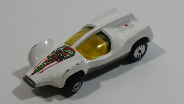 1987 Hot Wheels Speed Seeker White Die Cast Toy Car Vehicle UH Wheels