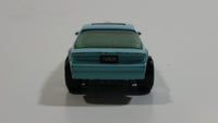 1990 Hot Wheels Blown Camaro Z28 Light Blue Turquoise Die Cast Toy Car Vehicle UH