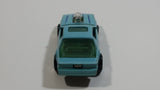 1990 Hot Wheels Blown Camaro Z28 Light Blue Turquoise Die Cast Toy Car Vehicle UH