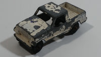 Vintage Tootsie Toys Jeep Pickup Truck White Die Cast Toy Car Vehicle Made in Chicago U.S.A.