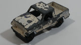 Vintage Tootsie Toys Jeep Pickup Truck White Die Cast Toy Car Vehicle Made in Chicago U.S.A.