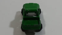 Vintage Tootsie Toys Jeep Pickup Truck Green Die Cast Toy Car Vehicle Made in Chicago U.S.A.