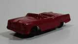 Vintage Tootsie Toys Ford Convertible Red Die Cast Toy Car Vehicle Made in Chicago U.S.A.