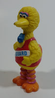 1980s Applause Muppets Sesame Street Big Bird Lifeguard PVC Toy Figure