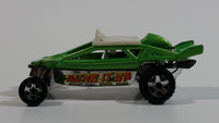 2010 Hot Wheels HW Garage Dune It Up Pearl Metallic Green Die Cast Toy Car Vehicle